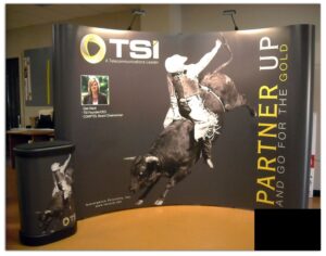 Coyote 10ft Curved Pop UP Display