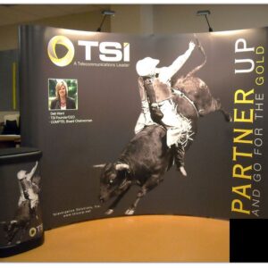 Coyote 10ft Curved Pop UP Display