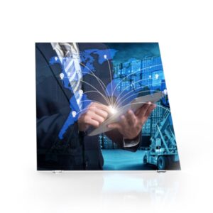 Angled Freestanding Light Box Display 108" X 96