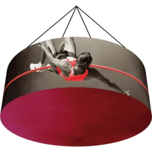 Make an impression with a 12 x 4Ft Formulate® Master Ring Hanging Structure with a printed bottom. Manufactured and printed in the USA, the construction is superior and built to last and be reused