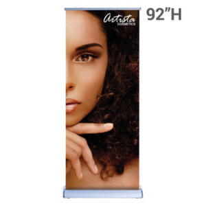 36 in. SilverStep Retractable Banner Stand