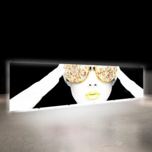 Vector Frame Light Box Rectangle 08 Fabric Banner Display