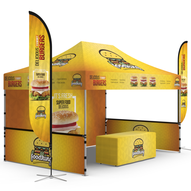 10’x15′ Dye Sublimated Canopy Kit 3